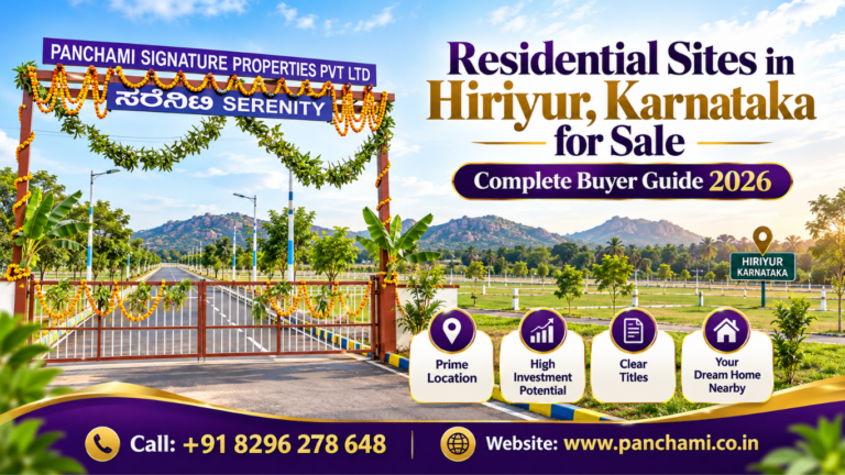 Residential Sites in Hiriyur, Karnataka for Sale: Complete Buyer Guide 2026